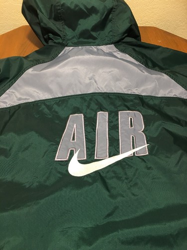 Nike Air Swoosh Anorak Chaqueta Suéter Para Hombre Talla L Canguro Bolsillo  Bordado | eBay