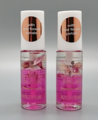 2x Essence: Everlasting Blooms - Blossom Nail Oil - Pflegendes Nagelöl - 2x 7 ml
