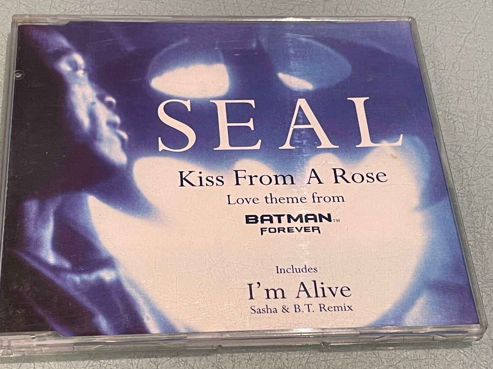 Seal - Kiss From a Rose - 3 Track CD Single - 1995 ZTT Records  (Batman Forever)