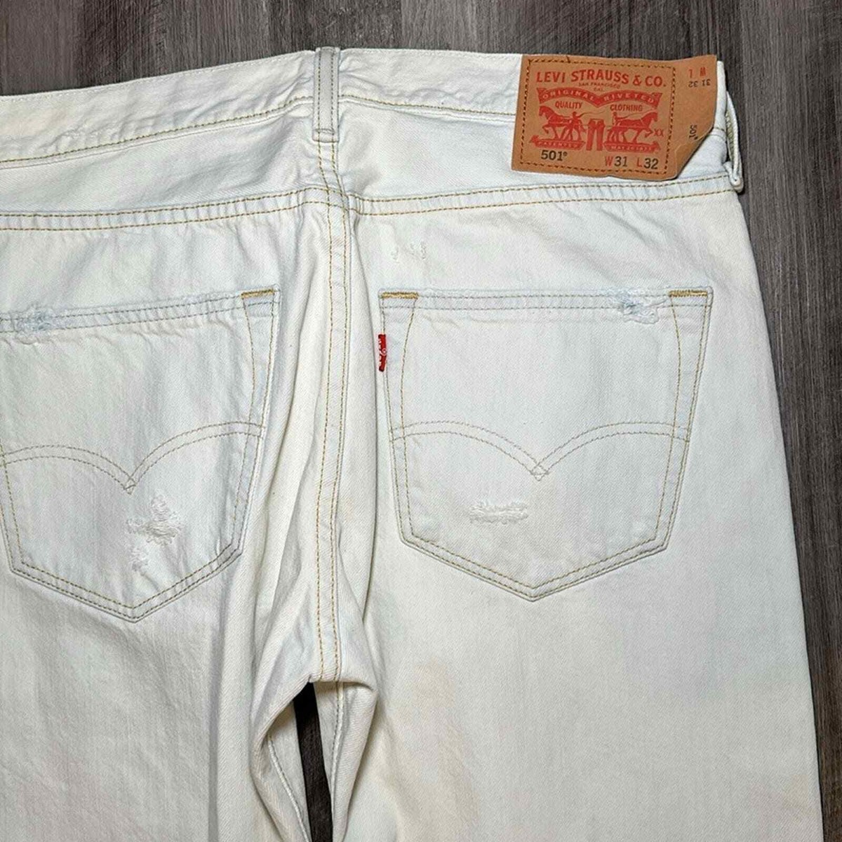 未使用品　Levi's 501 Original W31 L32 Vintage Levi's 501 Denim Men's W31 L32 (pants,blue,jeans
