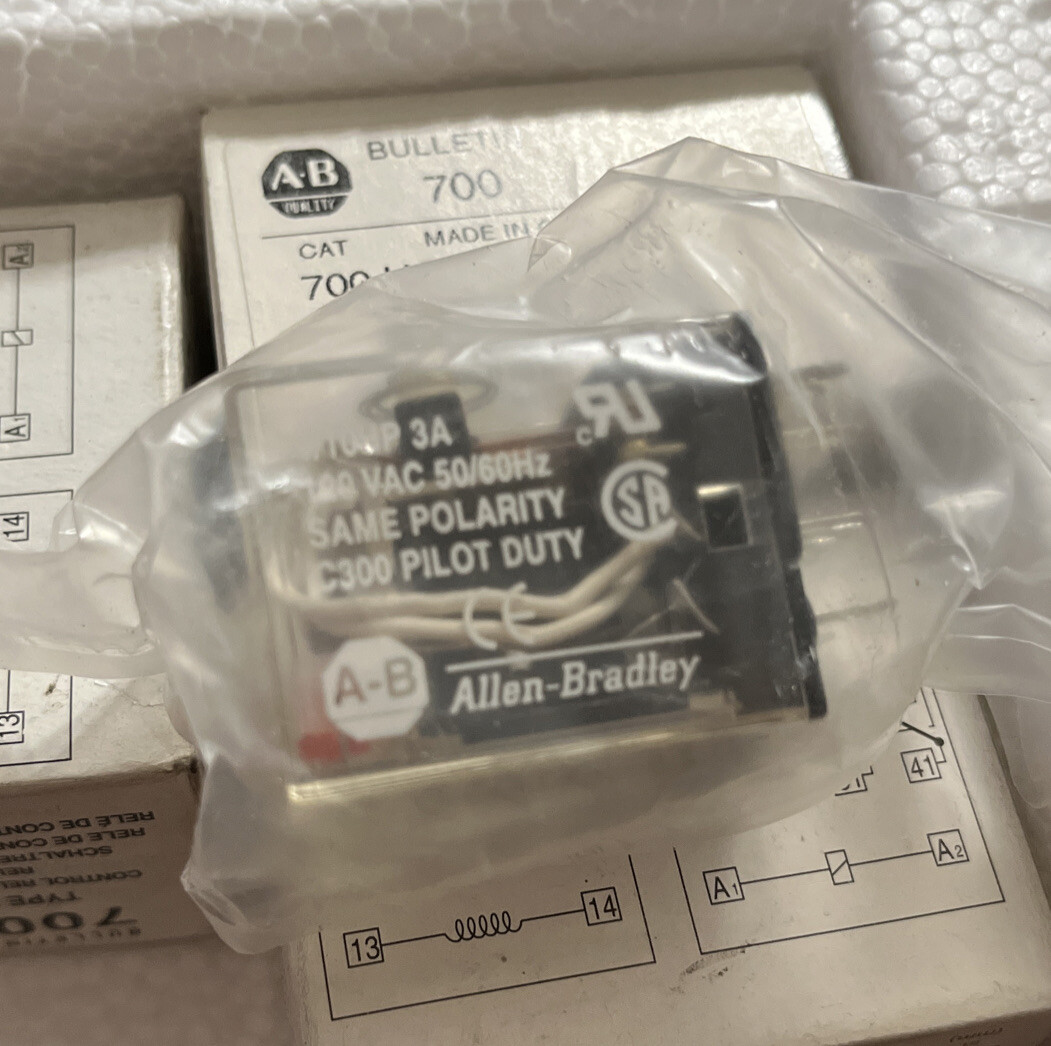 3 Allen Bradley 700-HC14Z24-1-4 Relay Ser. B (Lot Of 3) 700HC14Z2414 | eBay