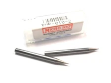 MICRO 100 Carbide Ball EndMills 0.010" 2FL BMR-010-2 (2 Pcs)