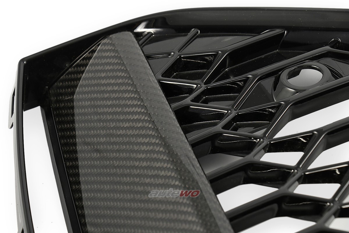 Audi RS6 4K/C8 Set original Carbon Lufteinlassblenden 