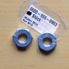 Two Genuine Stihl MS881 MS880 088 OEM Guide Bar M10 Nuts 0000 955 0903 Tracked