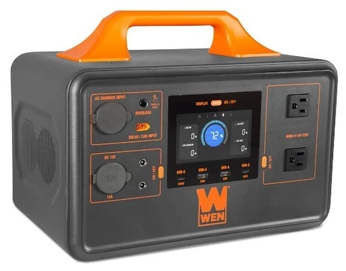 WEN PP1030i 1000-Watt 1030Wh Lithium-Ion Power Station and Inverter Generator