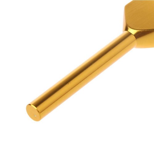 128 Hz Tuning Fork Weight Aluminum Clinical Grade Nerve/sensory with Hammer - Picture 6 of 24
