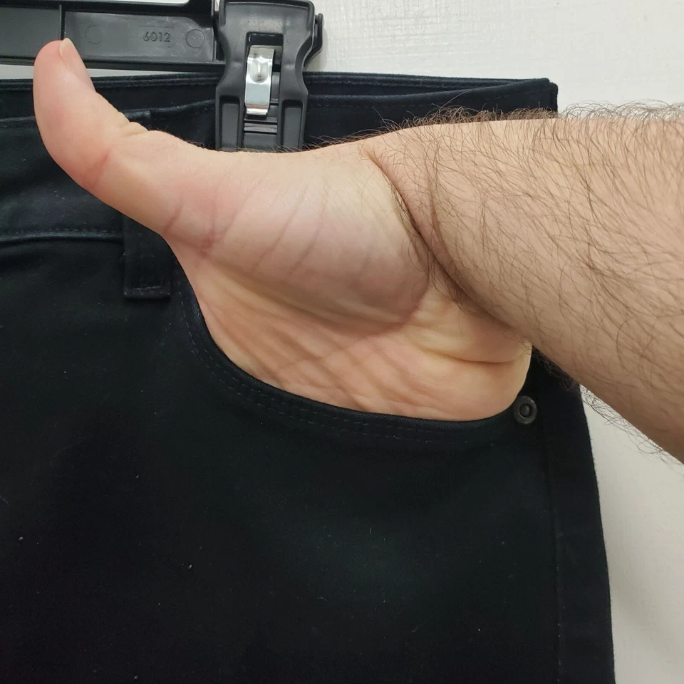 Not Your Daughters Jeans NYDJ Petite Plus Jet Black Stretch Skinny Jeans 14P - Image 2 of 4