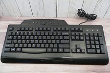 Keyboard Kensington Pro Fit Wired Media Keyboard K72407US USB w Manual Tested