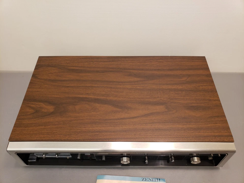 Винтажная стереосистема Zenith Allegro GR684, отличный тюнер с руководством **протестирована - Изображение 3 из 4