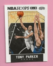 2015-16 Panini Hoops Tony Parker #110 San Antonio Spurs