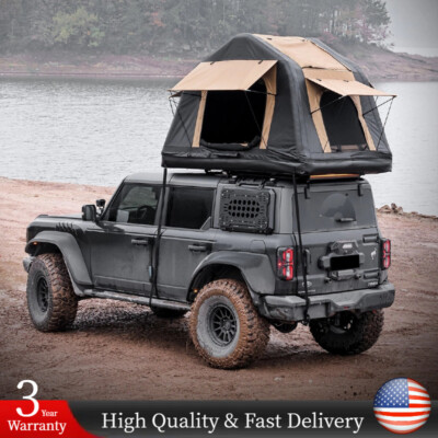 US 2-3 People Car Roof Top Tent Portable Amphibious Inflatable Floating Car Tent
