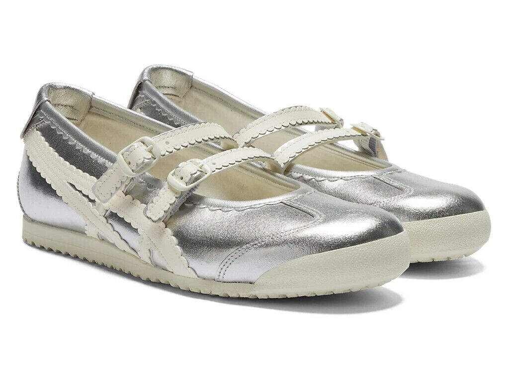 Onitsuka Tiger MEXICO 66 TGRS 1182A660 020 SILVER/CREAM Onitsuka Tiger MEXICO 66 TGRS 1182A660 020 SILVER/CREAM