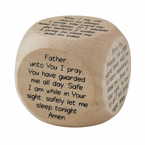 Bedtime Oración Cubo - 4.1cm F3637 - Picture 1 of 2