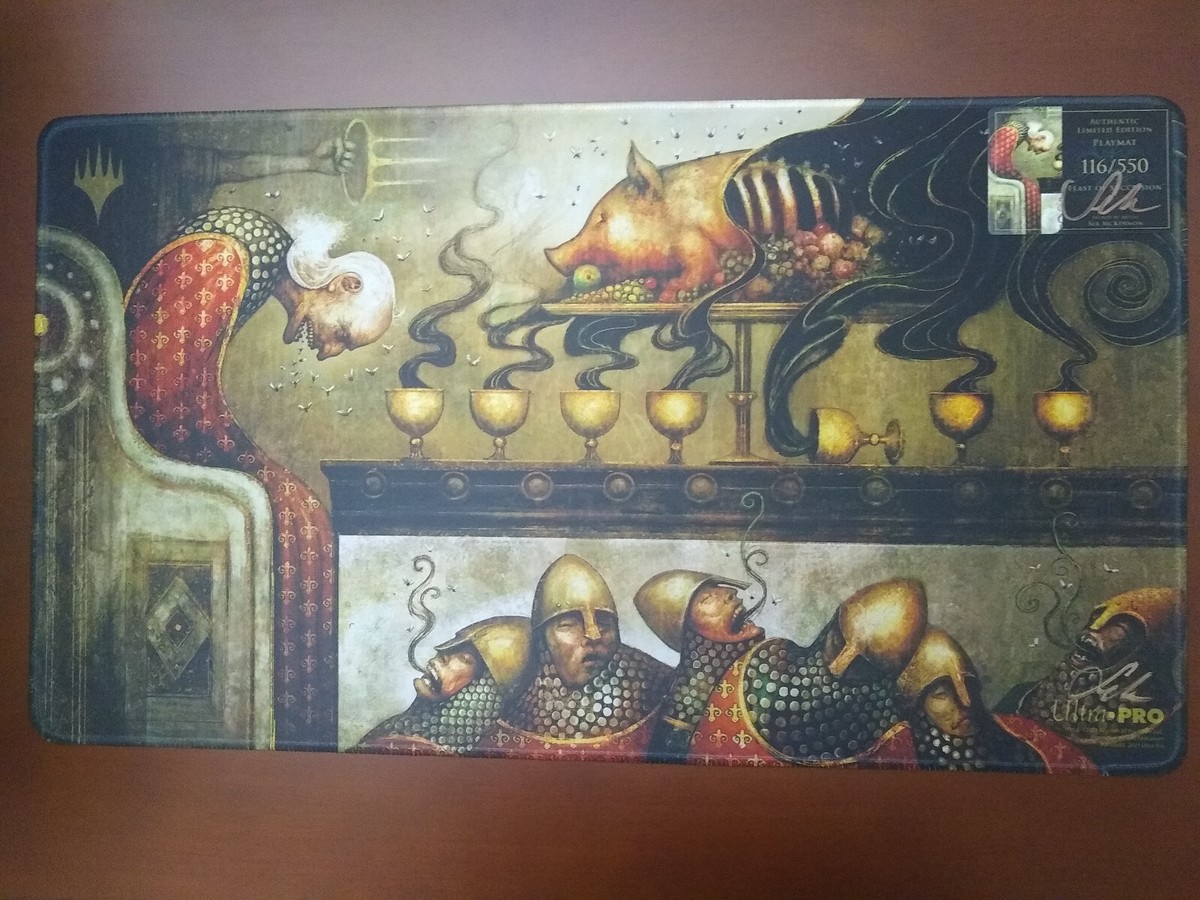 Feast of Succession Seb McKinnon プレイマット Seb Mckinnon *Feast of Succession* Playmat Kickstarter