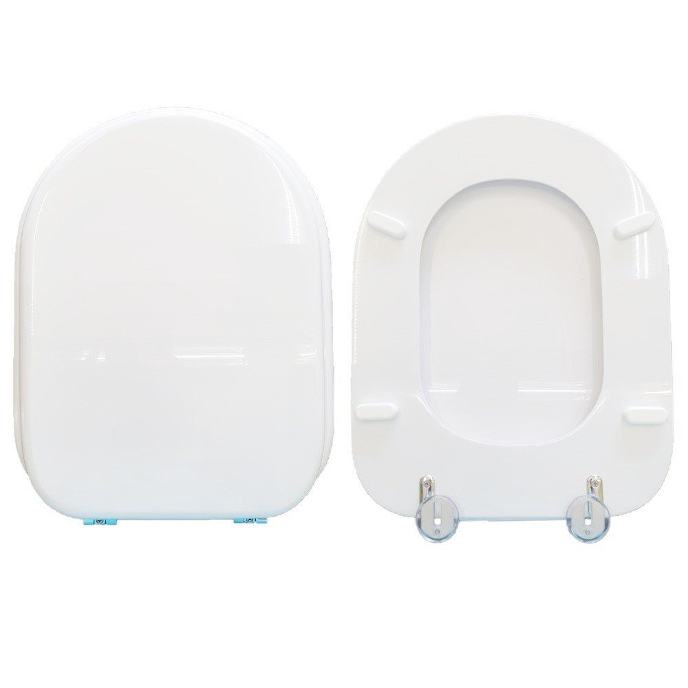 Copriwater File 2.0 Art Ceram legno rivestito in resina poliestere bianco