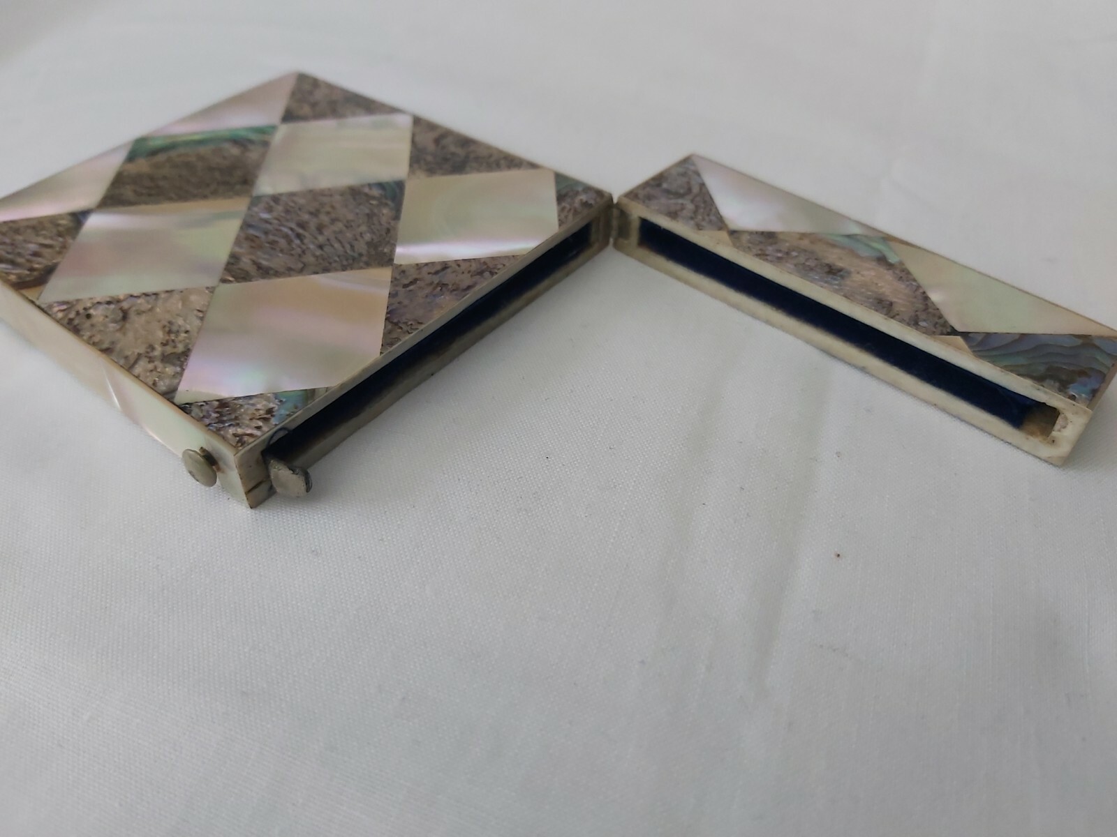Antique Victorian Mother of Pearl & Abalone Card Case - Picture 4 of 10