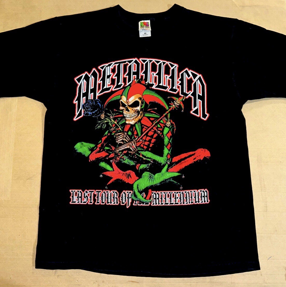 Vintage Metallica Last Tour Of Millennium T Shirt XL Creed Kid 