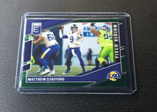 2022 PANINI DONRUSS ELITE MATTHEW STAFFORD FIELD VISION GREEN PARALLEL