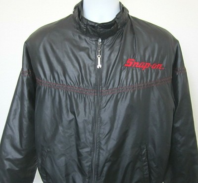 snap on bomber jacket