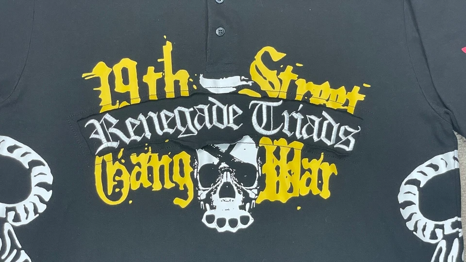 Рубашка поло с коротким рукавом на пуговицах Blac Label Strength In Numbers размер 2XL - Изображение 3 из 4