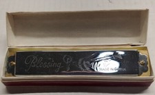 Vintage Blessing Harmonica in original box. Not perfect condition see photos