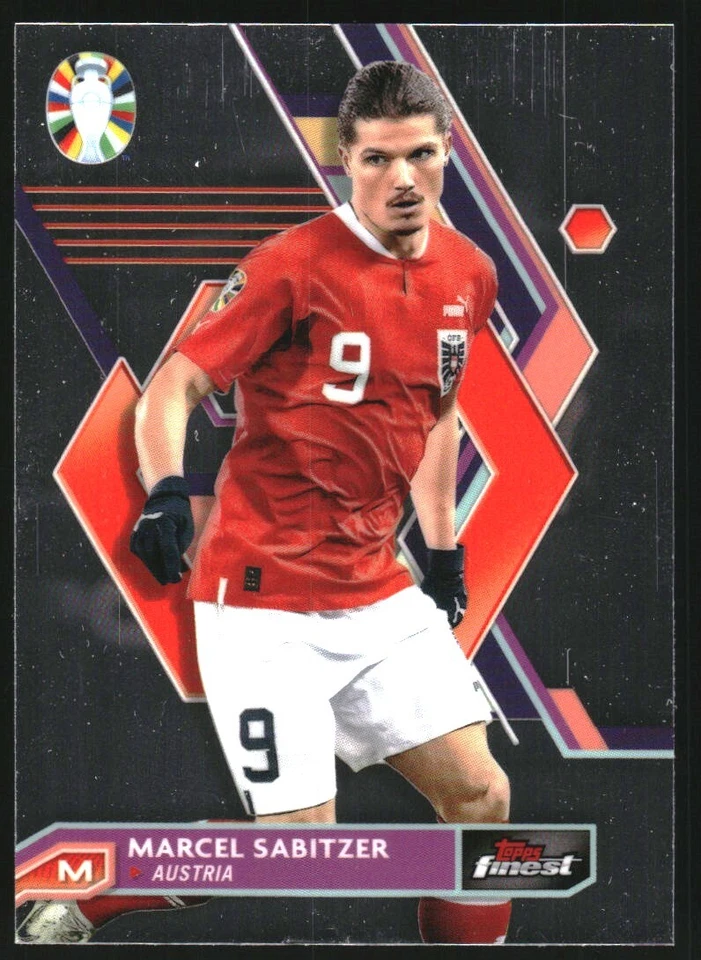 2023 Topps Finest Road to UEFA Euro 2024 Marcel Sabitzer #4