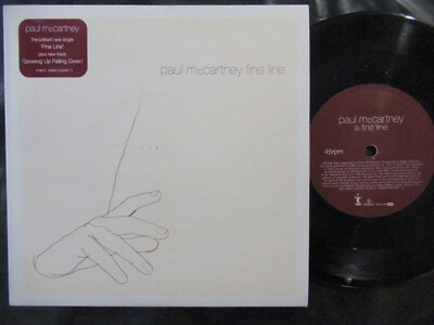 PAUL McCARTNEY Fine Line / SP + Mini Poster EU 2005 EMI MPL PARLOPHONE R 6673