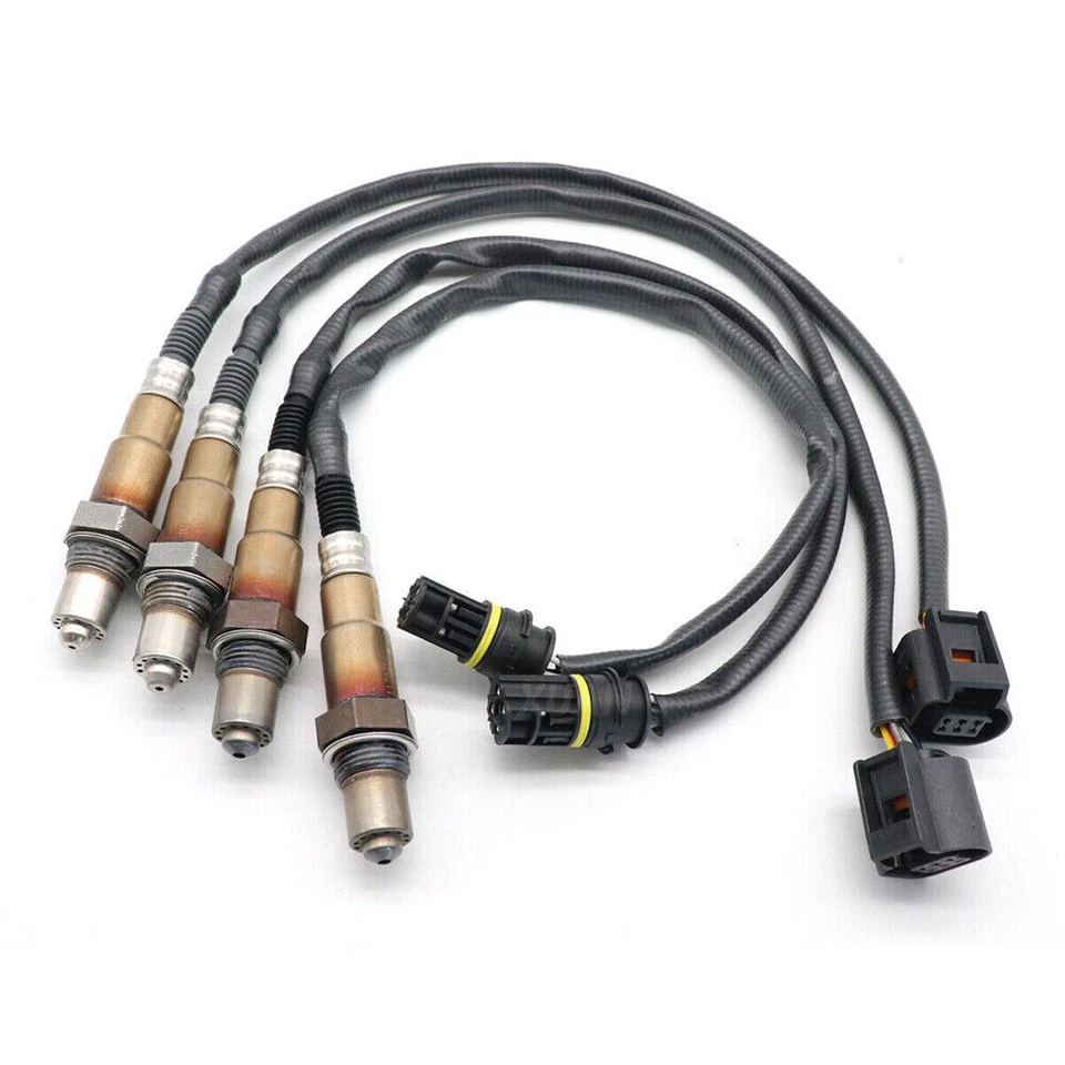 Sensor de oxígeno ascendente y descendente 4X para BMW 750I 4,4 L V8 Turbo 2009-2018 y X6 4,4 L V8 08-19 Foto 3 de 4