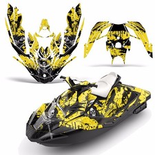 Graphic Stickers Decals for Sea-Doo Bombardier Spark 2UP 2014-2016 REAPER2 Y