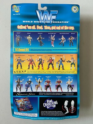 WWF Jakks Pacific BCA Slammers Series BRET HITMAN HART Wrestling