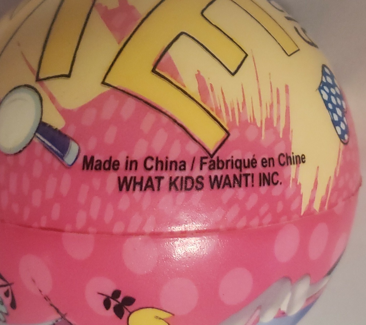 Disney Minnie Mouse Squeezable Foam Ball Fidget AntiStress Toy What Kids Want 4"