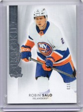 2021-22 Upper Deck The Cup Robin Salo Rookie Base 27/249 New York Islanders (B3)