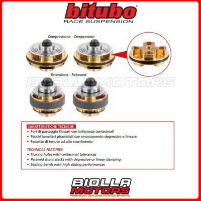 KIT GABELVENTILE BITUBO KTM 380 EXC 2001- KXFORK005 KXFORK