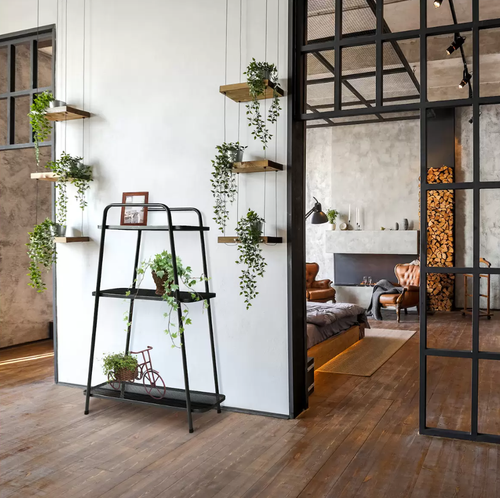 Takasho 3 Tier Modern Plant Stand Easy To Install Lightweight Decoration Planter
