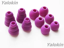Purple Set Replacement Eartips Earbuds for Audio-Technica In-Ear Earphones