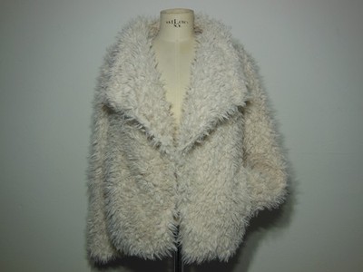 HAILYS Damen Teddy Jacke Blazerjacke Leichte Teddyjacke Beige Oversize  S  36/38