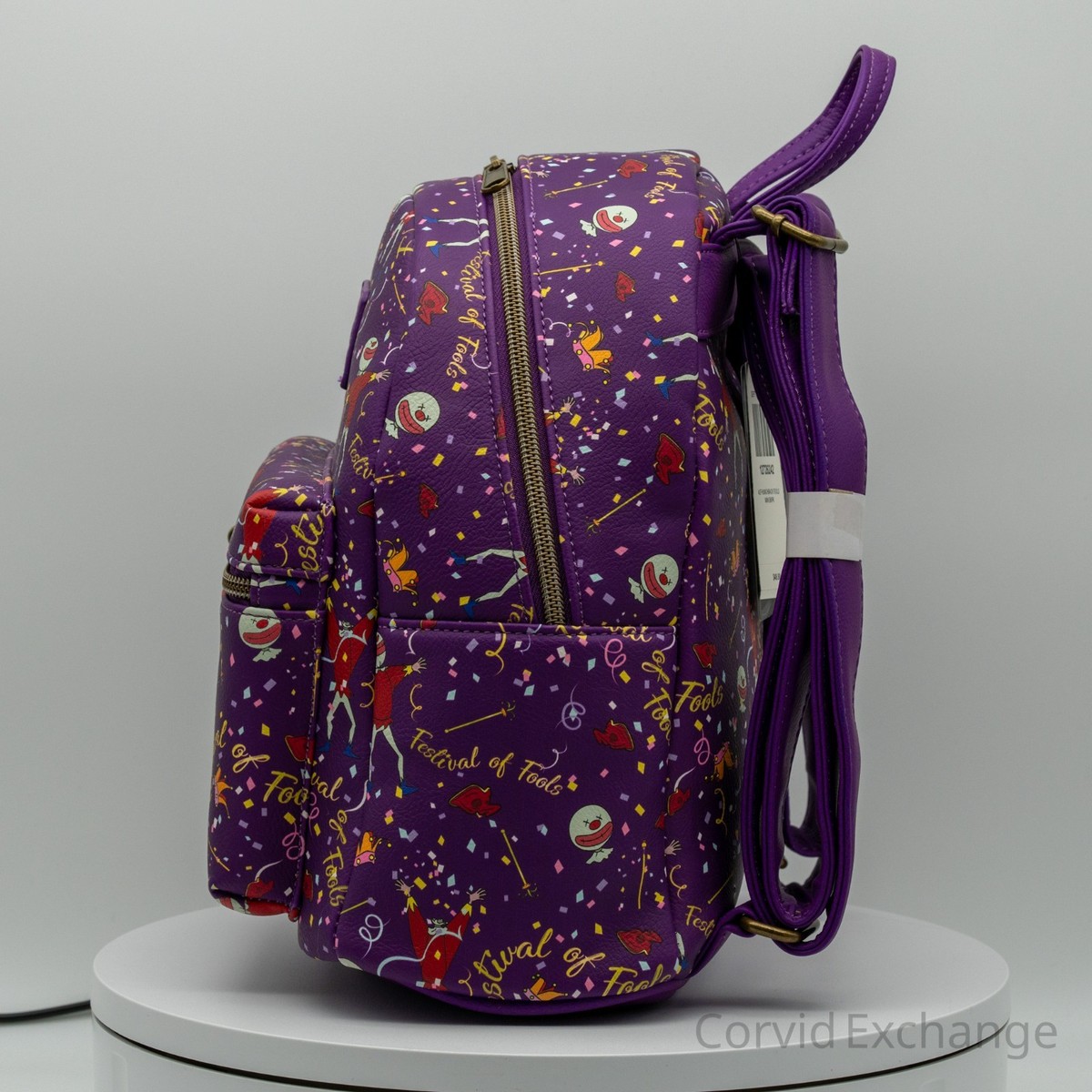 Loungefly Disney Hunchback of Notre Dame Festival of Fools Mini Backpack New Loungefly Exclusive Disney The Hunchback of Notre Dame  main image 4
