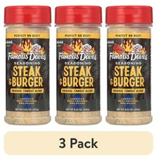 (3 pack) Famous Daves Steak & Burger Seasonin...