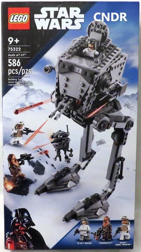 Lego Star Wars ESB SEALED SET 75322 HOTH AT-ST Walker w/ Probe Droid +3 minifigs