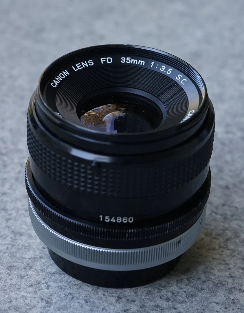 Kamera-Objektive mit Canon FD-Anschluss und 35mm Brennweite online