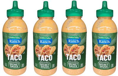 Set of 4 - Hidden Valley Ranch Taco Secret Sauce Spicy 12oz | Best Buy 1/2026