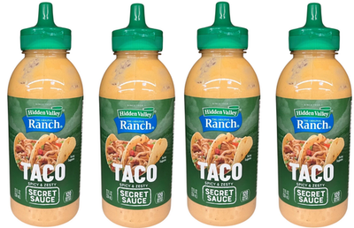 #ad Set of 4 Hidden Valley Ranch Taco Secret Sauce Spicy 12oz Best Buy 1 2026 $17.95