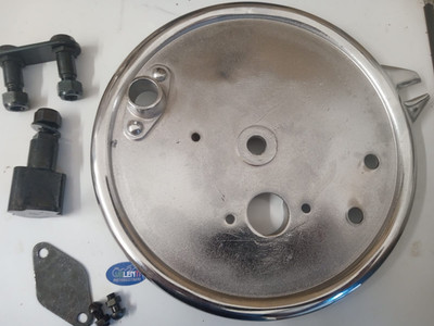 ORIGINAL MOTO GUZZI S V W GTS GTV GTW GTC FRONT TRUNK PLATE KIT