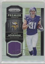 2016 Panini Prizm Premier Jerseys Silver Prizm Moritz Bohringer #PPJ-MB 0e3