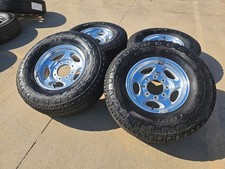 16 Ford F-250 F-350 Excursion Oem 3408 Polished Wheels Rims Set Bridgsetone 16 Ford F-250 F-350 Excursion Oem 3408 Polished Wheels Rims Set Bridgsetone