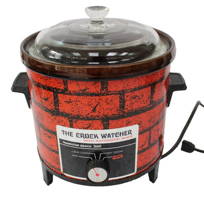 Hamilton Beach THE CROCK WATCHER Crock Pot Slow Cooker by Scovill, Works Great!