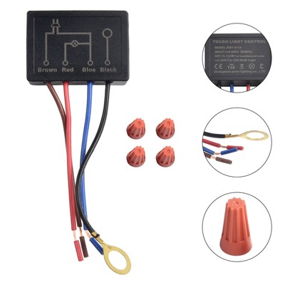 LED kompatibel 220V Touch Lichtschalter Tisch Lampe Dimmer Steuermodul Sensor