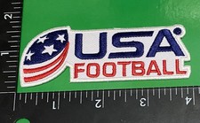 USA FOOTBALL   IRON ON PATCH.     SELLER