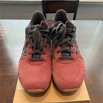 ASICS GEL-LYTE III OG Men s Low Top Leather Lace Up Red/Gray 1201A686-600