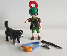 Playmobil Jäger, Förster mit Hund und Waffen,  Figur